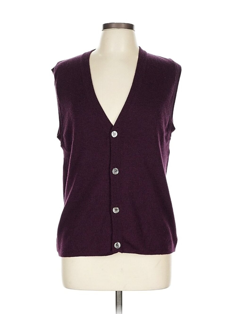 Burgundy Sweater Vest